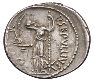 Röm. Republik: C. Iulius Caesar und P. Sepullius Macer