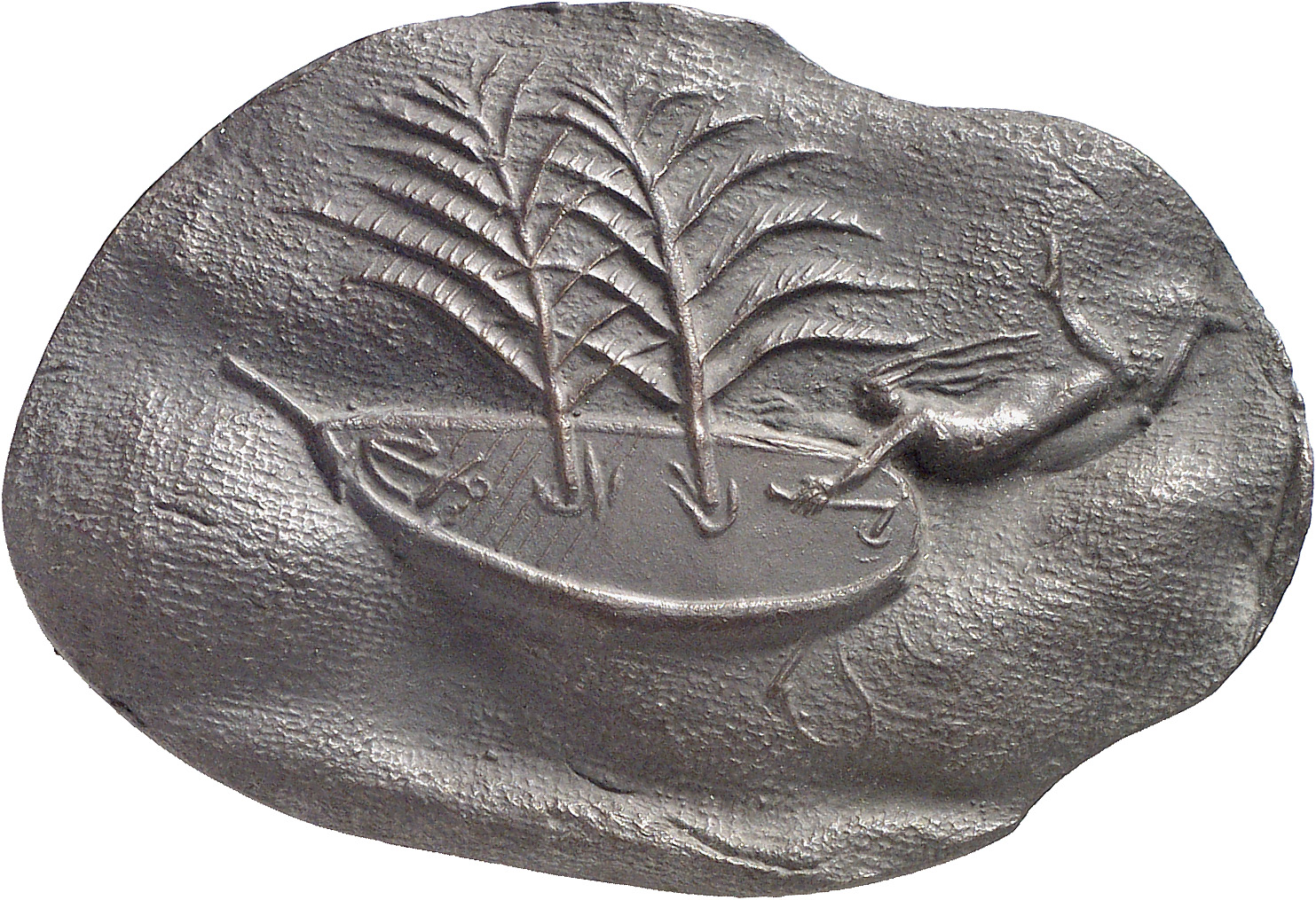 Burgeff, Hans Karl: Schiff (Hochzeitsplakette)