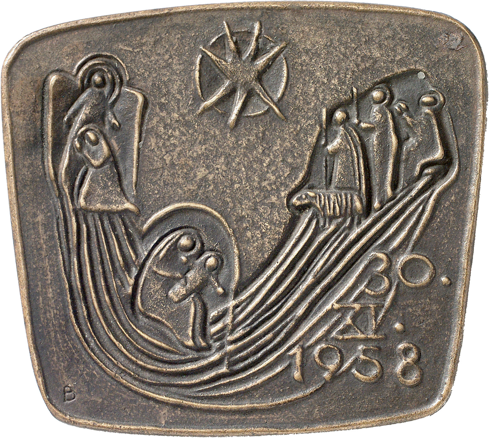 Broer, Hilde: Geburtsplakette