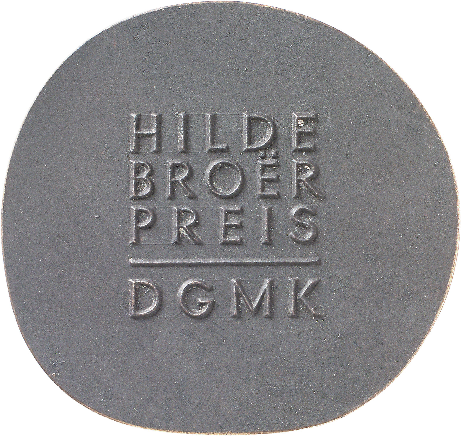 Broer, Hilde: Hilde-Broer-Preis der DGMK