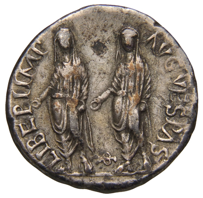裏 — RIC II, Part 1 (second edition) Vespasian 1411