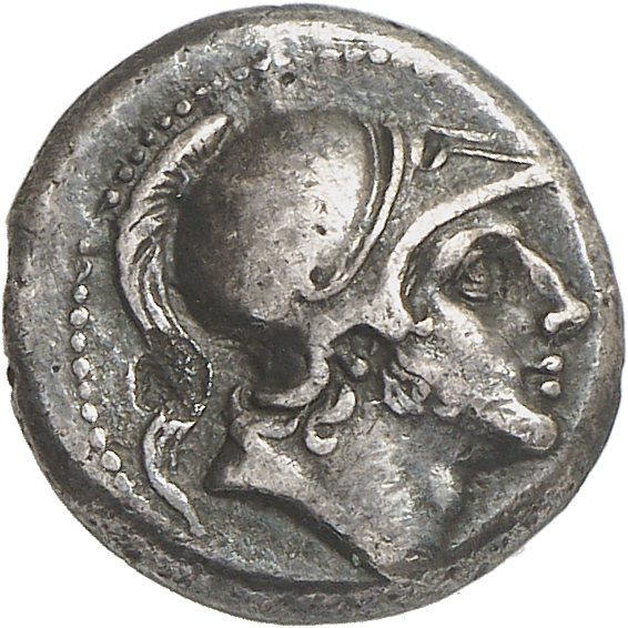 RRC 25/2 (drachma) ar -0241–-0235