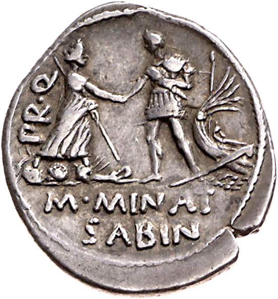 Röm. Republik: Cn. Pompeius Magnus und M. Minatius Sabinus