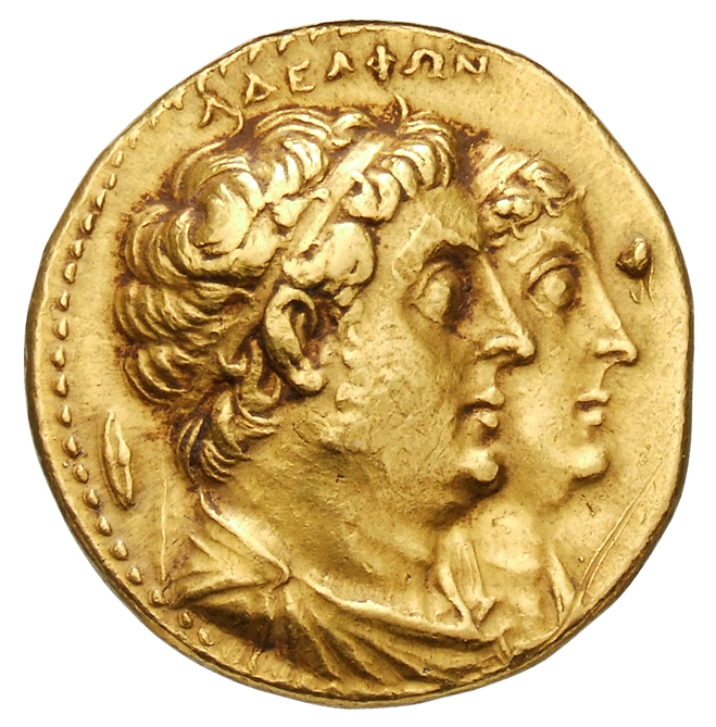 Ptolemäer: Ptolemaios II. und Arsinoe II.