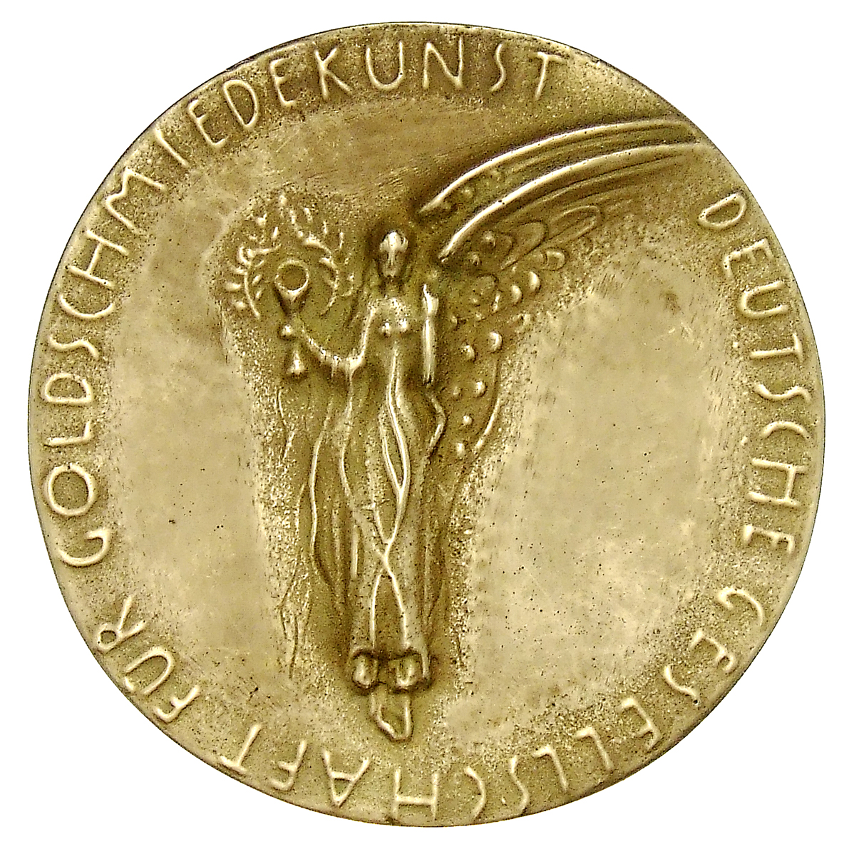 Schumacher, Kurt: Medaille der Deutschen Gesellschaft für Goldschmiedekunst