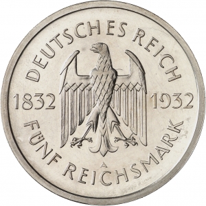 Weimarer Republik: 1932 Goethe