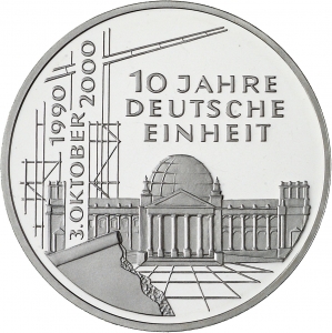 Bundesrepublik Deutschland: 2000 10 Jahre Deutsche Einheit