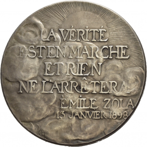 Charpentier, Alexandre: Émile Zola und der Dreyfus-Prozess
