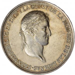 Sagau, Félix Sagau y Dalmau de Galcerán: Verfassungsmedaille Ferdinand VII