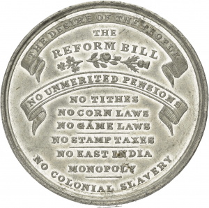 Halliday, Thomas: Forderungen einer Rechtsreform (Reform Bill)