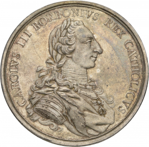 Prieto, Tomás Francisco: Huldigung Karl III.