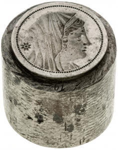 Becker, Carl Wilhelm: Syrakus: Philistis (Unterstempel)