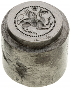 Becker, Carl Wilhelm: Abdera (Unterstempel)