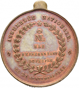 Wahl von Louis Napoléon Bonaparte zum Abgeordneten