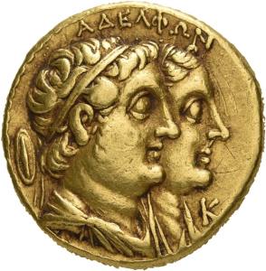 Ptolemäer: Ptolemaios II. und Arsinoe II.