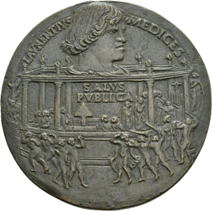 Giovanni, Bertoldo di: Lorenzo und Giuliano de Medici (Die Pazzi-Verschwörung)
