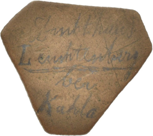 Leuchtenburg: Gefängnismarke