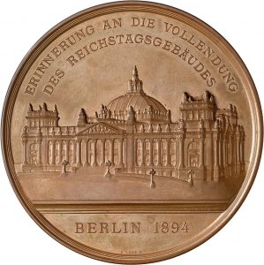 Schultz, Otto und Waldemar Uhlmann: Fertigstellung des Reichstages