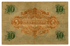 Leipziger Bank: 10 Taler 1866
