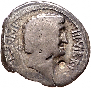 Röm. Republik: M. Antonius und Cn. Domitius Ahenobarbus