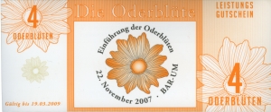 Verein Barnim Uckermark regional e. V.: 4 Oderblüten 2007