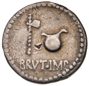 Röm. Republik: M. Iunius Brutus und L. Plaetorius Cestianus