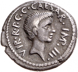 Röm. Republik: M. Lepidus und C. Iulius Caesar (Octavianus)