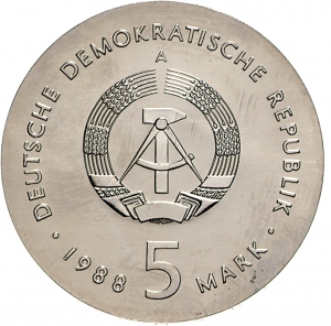 Deutsche Demokratische Republik: 1988 Barlach
