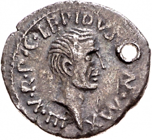 Röm. Republik: M. Lepidus und C. Iulius Caesar (Octavianus)