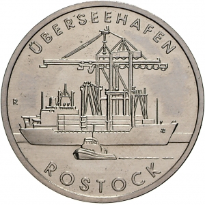 Deutsche Demokratische Republik: 1988 Überseehafen Rostock