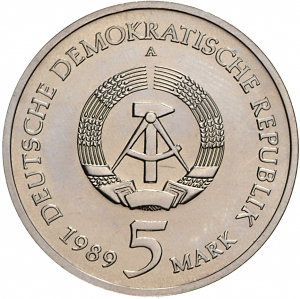 Deutsche Demokratische Republik: 1989 Marienkirche Mühlhausen