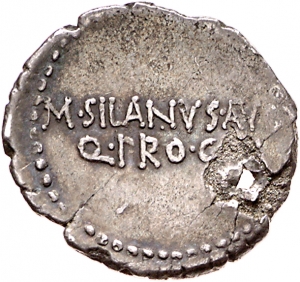 Röm. Republik: M. Antonius und M. Silanus
