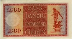 Bank von Danzig: 1.000 Gulden 1924
