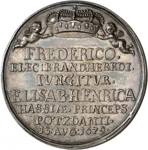 Leygebe, Gottfried: 1. Vermählung Kurprinz Friedrich (III.).