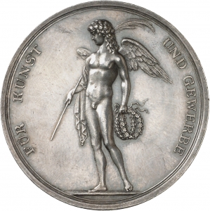Abramson, Abraham: Preismedaille für Kunst und Gewerbe