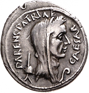 Röm. Republik: C. Iulius Caesar und C. Cossutius Maridianus