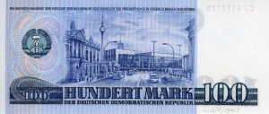 Deutsche Demokratische Republik: 100 Mark 1975
