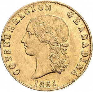 Kolumbien (Confederación Granadina): 1861