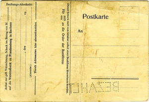Vereinsbank Frankenberg: 2.000 Mark 1922
