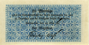 Arnswalde, Stadt: 25 Pfennig 1917