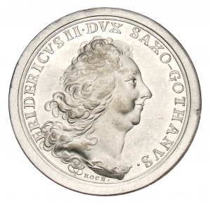 Koch, Johann Christian: Tod Friedrich II. von Sachsen-Gotha-Altenburg