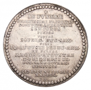 Koch, Johann Christian: Tod des Karl Wilhelm von Anhalt-Zerbst