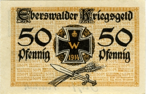 Eberswalde, Stadt: 50 Pfennig 1917