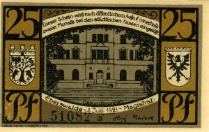 Eberswalde, Stadt: 25 Pfennig 1921