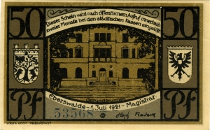 Eberswalde, Stadt: 50 Pfennig 1921