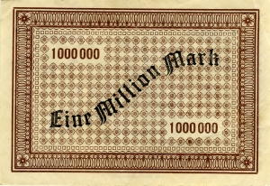 Eberswalde, Stadt: 1 Million Mark 1923