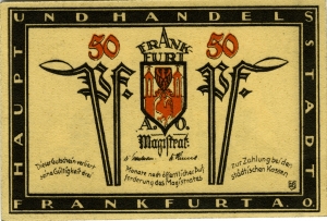 Frankfurt an der Oder, Stadt: 50 Pfennig
