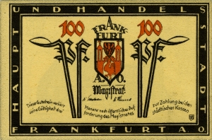 Frankfurt an der Oder, Stadt: 100 Pfennig