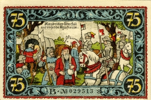 Friesack, Stadt: 75 Pfennig 1921