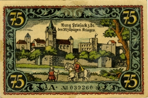 Friesack, Stadt: 75 Pfennig 1921